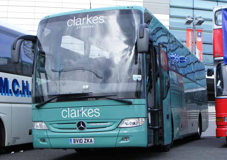 Clarkes Mercedes Tourismo BV10ZKA
